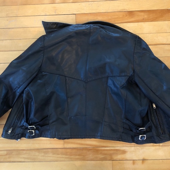 Vintage leather jacket - Picture 5 of 7